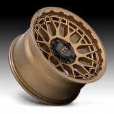 KMC Technic KM722 Matte Bronze Custom Wheels Rims 2